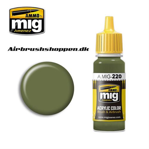 A.MIG 220 ZINC CHROMATE GREEN (INTERIOR GREEN)  FS 34151 
